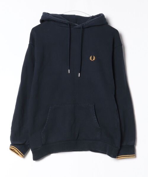 FRED PERRY（フレッドペリー） プルオーバーパーカー S ネイビー 