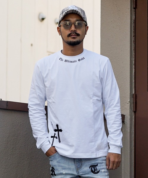 adamsJUGGLER（アダムスジャグラー） 「RTEG」長袖Tシャツ M ホワイト