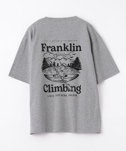 「Franklin Climbing」 半袖Tシャツ L ミント メンズ_画像6