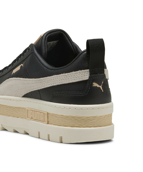 「PUMA」 ローカットスニーカー 26.0cm ブラック×ホワイト レディース_画像8