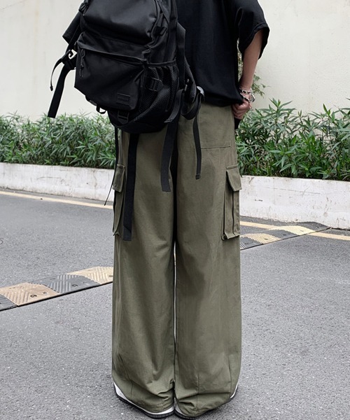 「Ressaca」 カーゴパンツ L カーキ メンズ_画像5
