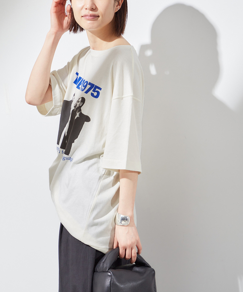 「GOOD ROCK SPEED」 半袖Tシャツ FREE ホワイト レディース_画像7
