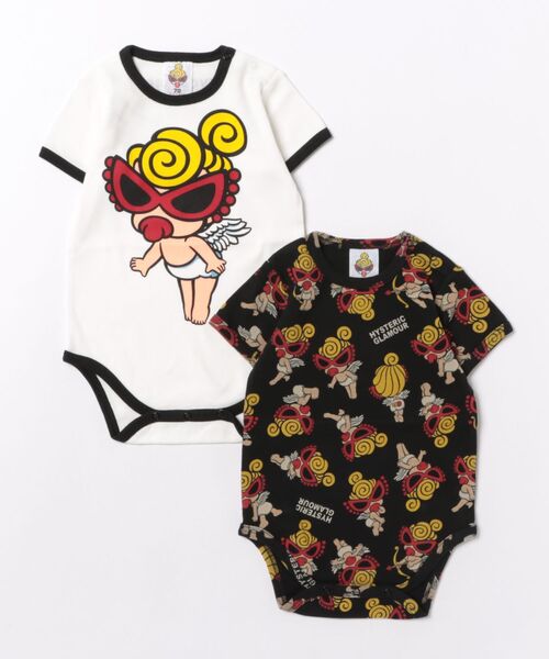 R*様 ヒステリックミニ 天使 ロンパース セット HYSTERIC MINI（ヒステリックミニ） ベビー 「3月予約商品」ANGEL MINI