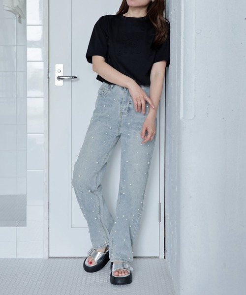 「SESTO」 フラットサンダル LL アイボリー レディース_画像8