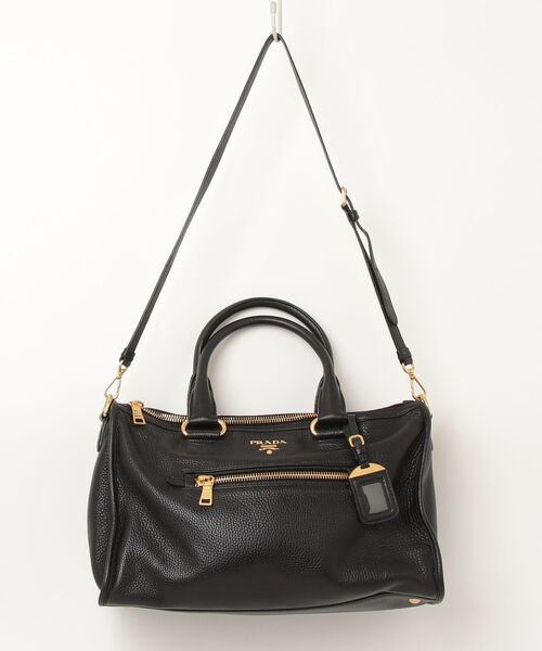 PRADA（プラダ） VITELLO PHENIX 2WAYバッグ - ブラック レディース