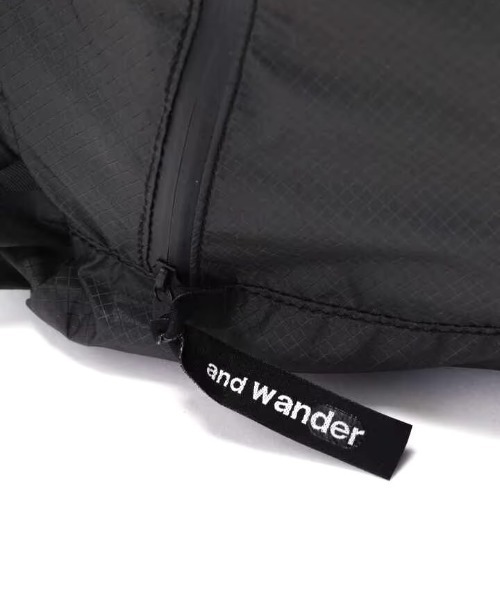 「and wander」 リュック FREE ブラック メンズ_画像9