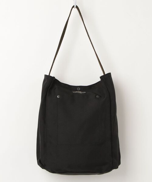 「BAG'n'NOUN」 刺繍トートバッグ - ブラック レディース