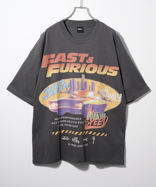 Disney（ディズニー） tシャツ 「SETUP7」ムービー グラフィック T