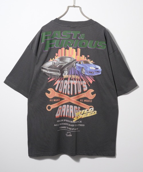 VTMNTS バック・トゥ・ザ・フューチャー Tシャツにっちー Disney（ディズニー） tシャツ 「SETUP7」ムービー グラフィック T