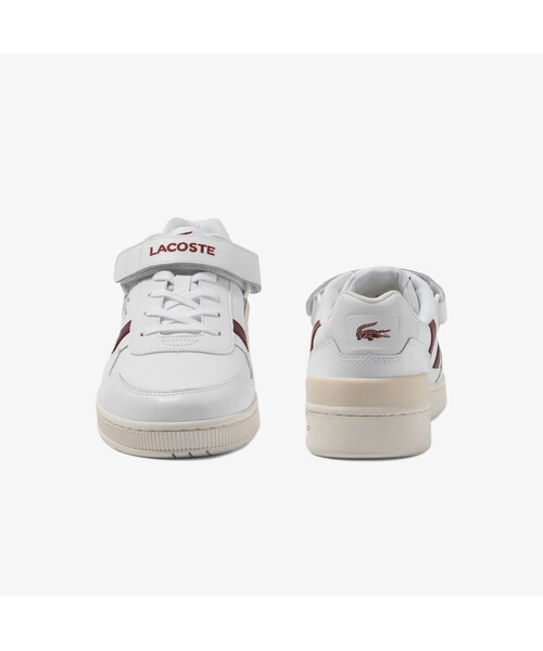 「LACOSTE」 ローカットスニーカー 28.0cm ブラック×ホワイト メンズ_画像5