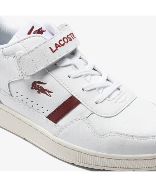 「LACOSTE」 ローカットスニーカー 28.0cm ブラック×ホワイト メンズ_画像6
