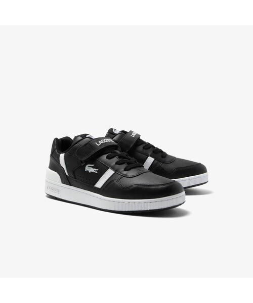「LACOSTE」 ローカットスニーカー 28.0cm ブラック×ホワイト メンズ_画像7