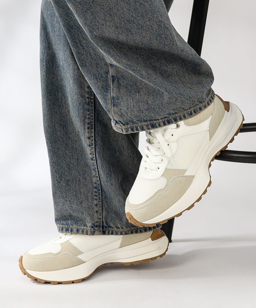 「Dedes」 ローカットスニーカー 41 グレー メンズ_画像8