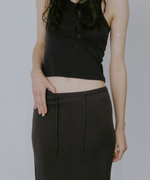 lit ロング スカート Layered Knit Tight Skirt : ZOZOTOWN Yahoo!店