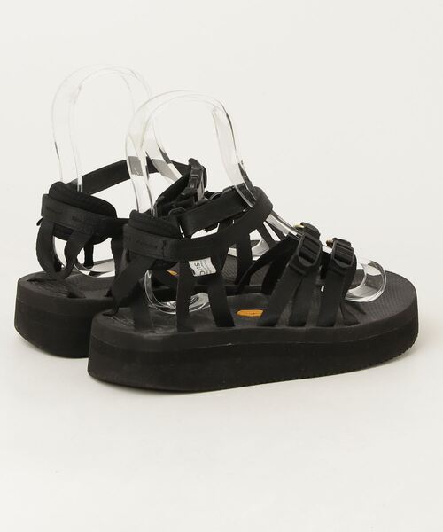 値下げ交渉可能 【SUICOKE スイコック】 サンダル 黒 25cm ビブラム suicoke（スイコック） 「vibram」フラットサンダル 25cm ブラック