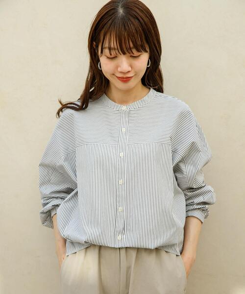 「URBAN RESEARCH Sonny Label」 長袖ブラウス FREE ブルー レディース_画像5