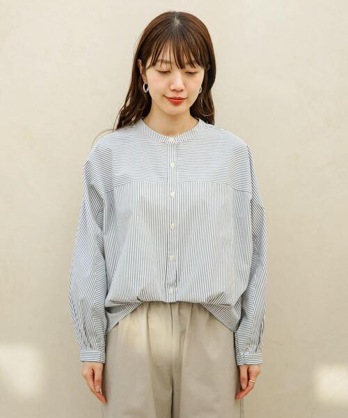 「URBAN RESEARCH Sonny Label」 長袖ブラウス FREE ブルー レディース_画像9