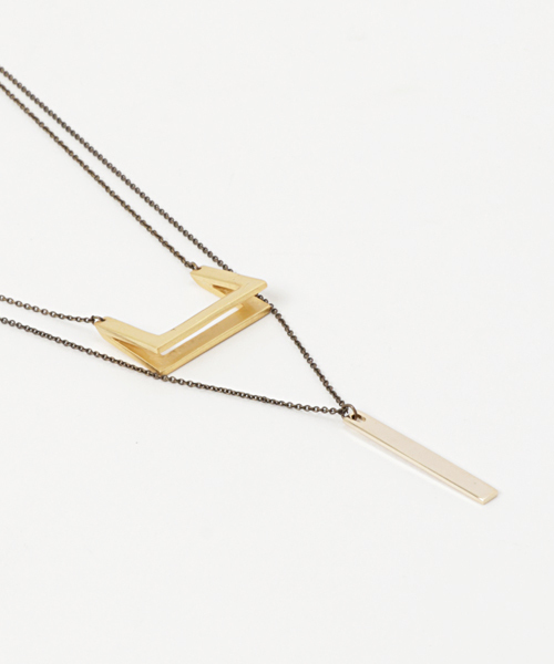 ネックレス 「SCALA/スカラ」Throughスクエアダブルネックレス レディース | SCALA | 03