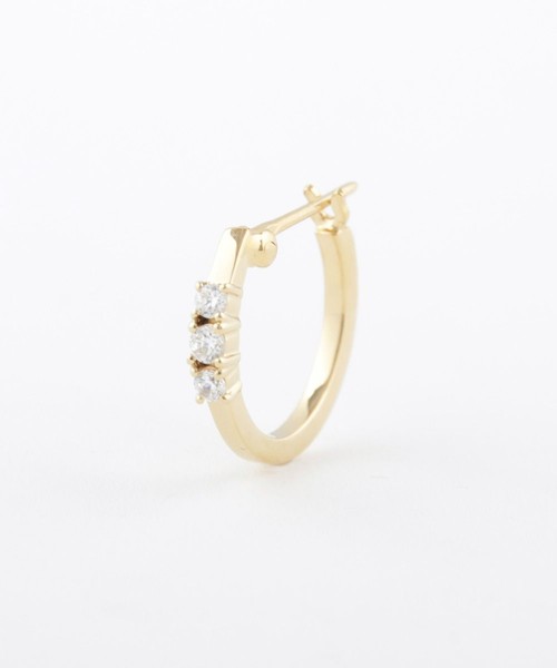 Jouete ピアス フープピアス ジルコニア レディース : ZOZOTOWN