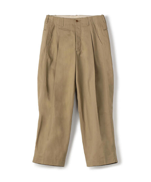 33 割引l メンズ Lサイズ相当 キャメル注文割引 パンツ チノパン Haversack コットン プリーツパンツ ボトムス パンツ メンズファッション ファッションl メンズ Lサイズ相当 キャメル Solcaloja Med Ec