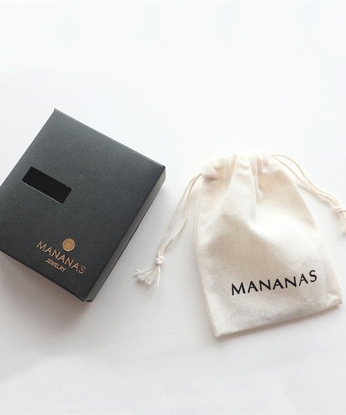 MANANAS（マナナス） バングル 」マナナス/ Hammered Narrow Bangle