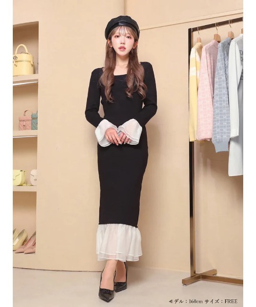 Darich（ダーリッチ） ワンピース シアードッキングマーメイド