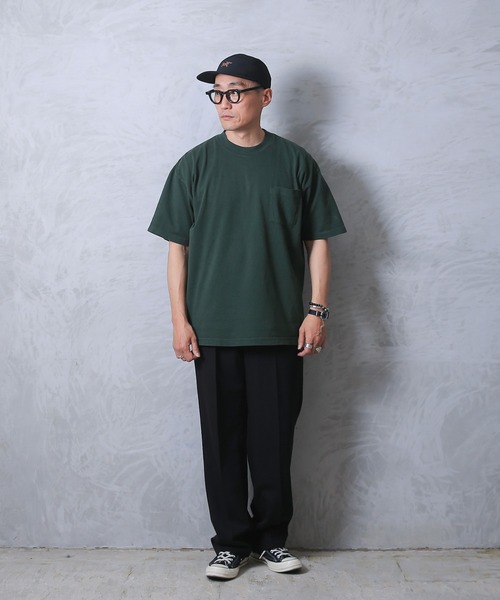 WAIPER.inc tシャツ LOS ANGELES APPAREL 6.5オンスポケットTシャツ