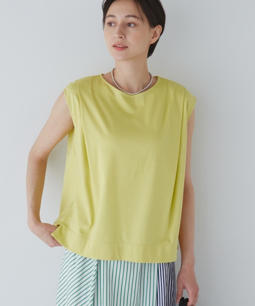 human woman tシャツ スムースフレンチスリーブTシャツ