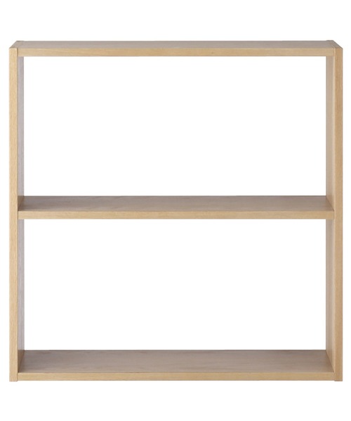 無印良品(MUJI) 家具 スタッキングシェルフ・ワイド・2段・オーク材 無印良品(MUJI) 家具 スタッキングシェルフ・ワイド・2段・オーク材