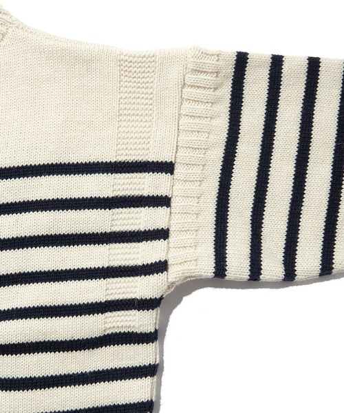 Oldderby Knitwear ニット セーター ストライプ プルオーバー