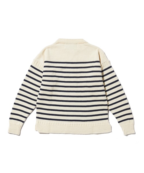 OLDDERBY KNITWEAR ストライプ プルオーバー Oldderby Knitwear ニット セーター ストライプ プルオーバー