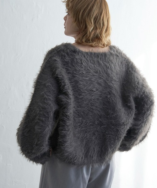 リバジャガードフェザーカーディガン notch.｜リバジャガードフェザーカーディガン | Rakuten Fashion
