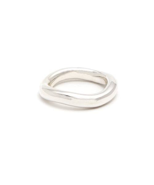 指輪 リング 「YArKA/ヤーカ」ramble distortion design ring 「aktaha」 /ニュアンス歪みリング メンズ レデ