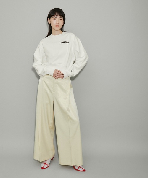美品♡AERロゴスウェット ADAM ET ROPE' FEMME ADAM ET ROPE' スウェット 「WEB限定」AERロゴスウェット
