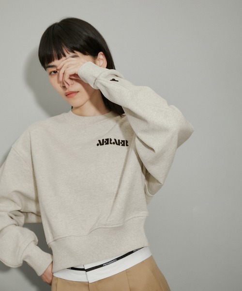 【WEB限定】ADAM ET ROPE' AERロゴスウェット ADAM ET ROPE' スウェット 「WEB限定」AERロゴスウェット