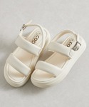 厚底 スポーツサンダル サンダル 厚底 パデッ...の詳細画像1