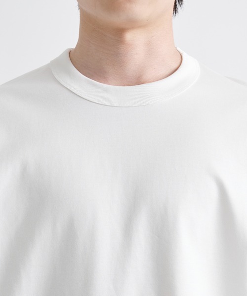 CINOH ボタンスリーブTシャツ CINOH（チノ） tシャツ Tシャツ 「CINOH/チノ」別注 CIGAR POCKET BIG