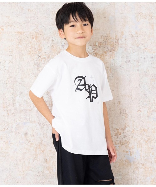 ANAP kids（アナップキッズ） tシャツ オールドイングリッシュ箔