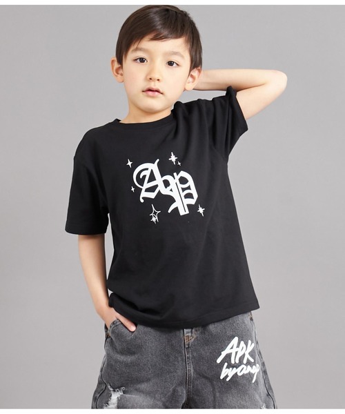 ANAP kids（アナップキッズ） tシャツ オールドイングリッシュ箔
