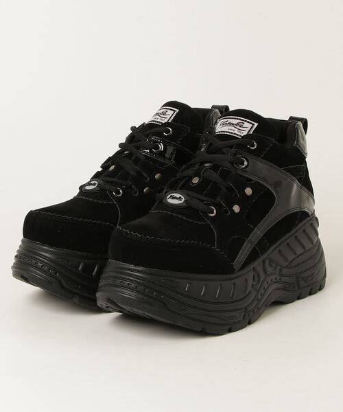 YOSUKE スニーカー ヨースケ メンズ厚底スニーカーダブルスタッズ