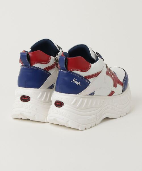 YOSUKE（ヨースケ） スニーカー メンズ厚底スニーカーダブルスタッズ