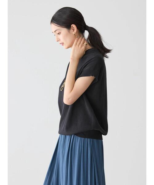 AMERICAN HOLIC ニット セーター フレンチスリーブニットプル