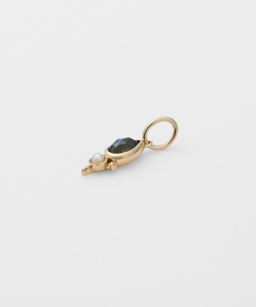 agete（アガット） チャーム K5ラブラドライトチャーム レディース