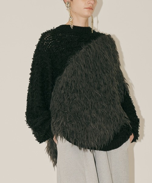 LA BELLE ETUDE（ラベルエチュード） ニット セーター ループモヘア