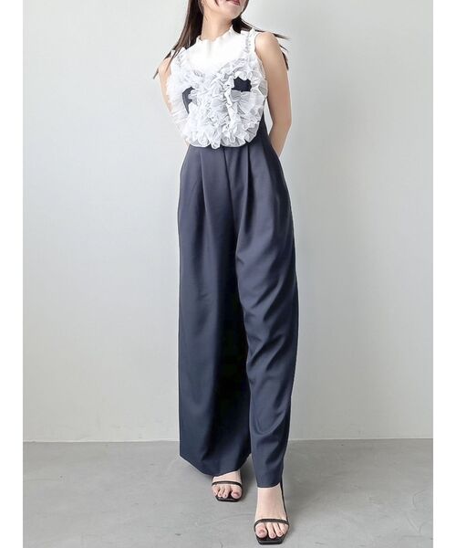 dazzlin（ダズリン） オールインワン ハートチュールフリル