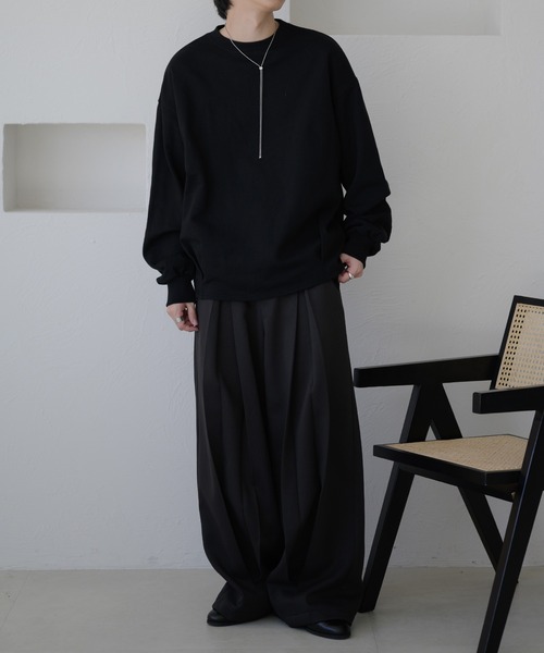 weakend 深海ちゃん スウェット トレーナー ブラック weakend 深海