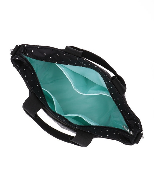 レスポートサック BUCKET TOTE ネイビープティドット トートバッグ BUCKET TOTEプティドット（トートバッグ）｜LeSportsac