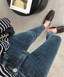 デニムパンツ スキニー裏起毛 4色 25-32size 厚手 冬 23zm666 デニムパンツ スキニー裏起毛 4色 25-32size 厚手 冬 23zm666 裏