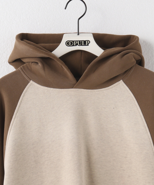 ERL パーカー 「ERL / イーアールエル」UNISEX RAGLAN HOODIE