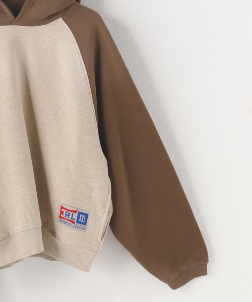 ERL パーカー 「ERL / イーアールエル」UNISEX RAGLAN HOODIE